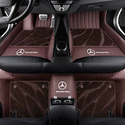 2026 Premium Full-Coverage Leather Car Floor Mats